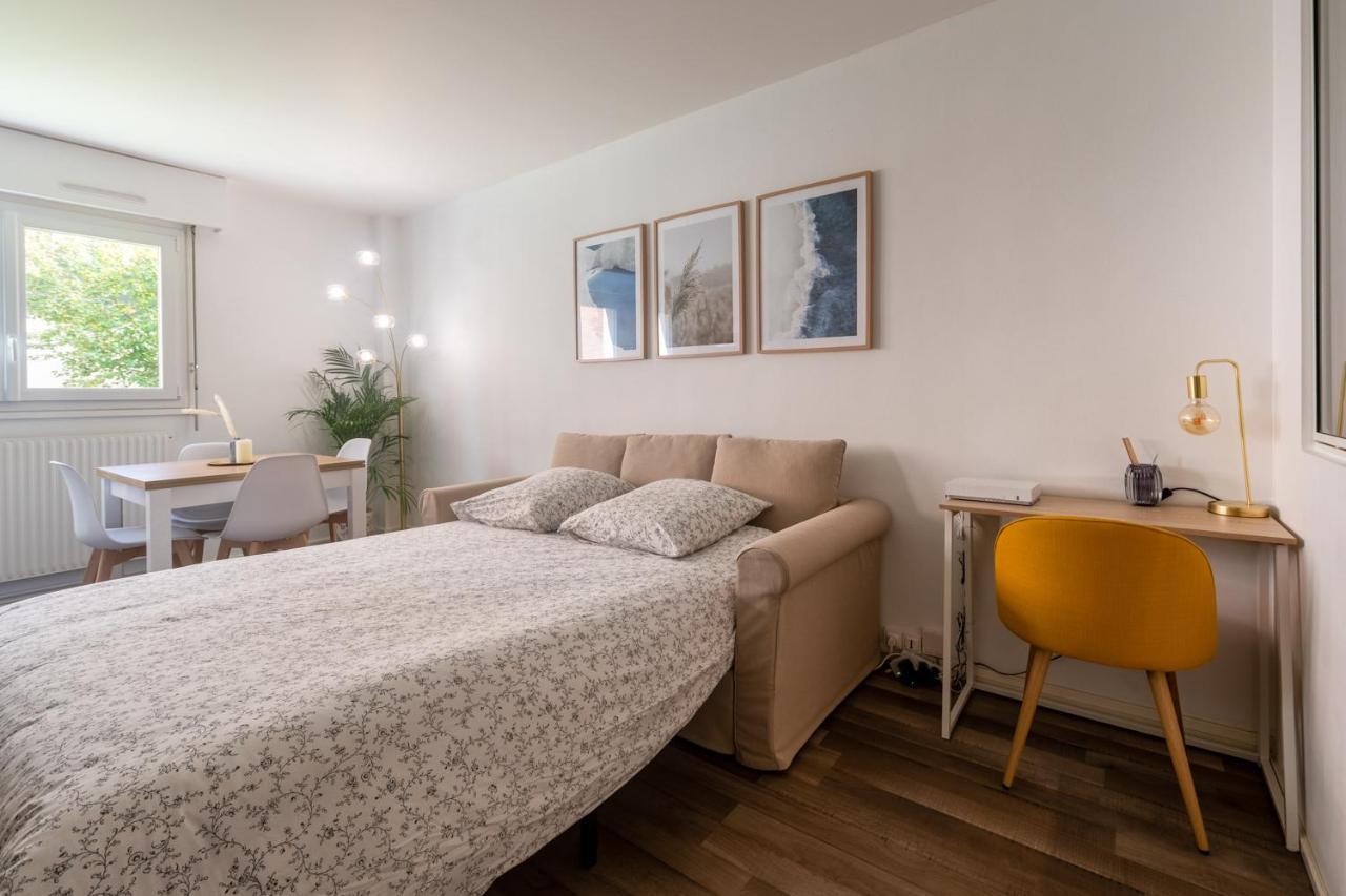 Hygge - Superbe Apt Renove Rouen Gare Avec Parking Privatif Apartment Exterior photo