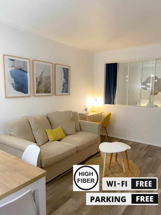 Hygge - Superbe Apt Renove Rouen Gare Avec Parking Privatif Apartment Exterior photo